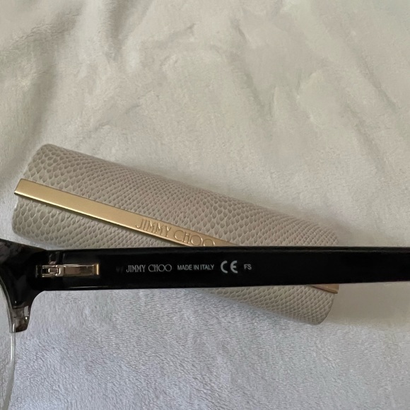 NWOT Jimmy Choo 151 glitter eyeglasses. - Picture 8 of 10